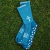 'Cross' Performance Grip Socks - Color: Black