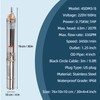 LCyindu 1HP Deep Well Submersible Pump,220V/60Hz,33GPM,207FT Head,Stainless Steel with 9.8ft
