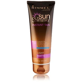 Sunshimmer Water Resistant Instant Tan Wash Off Matte - Light