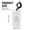 SYOWADA 16Uf Cbb60 Run Capacitor 2 Wires 450V Ac Motor