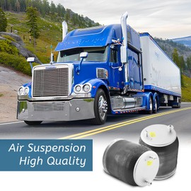 2 Pcs TR9781 Air Spring Bag Fits for Freightliner Trucks Replacement of Firestone 9781, 8537, 8536, W01-358-9781, Freigthliner 681-320-0017 amd Goodyear 1R12-603