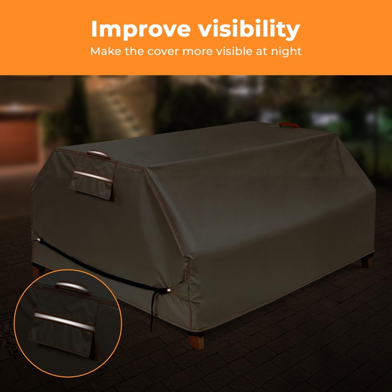 Patio Picnic Table Cover Waterproof, 70 / 72 Inch Patio