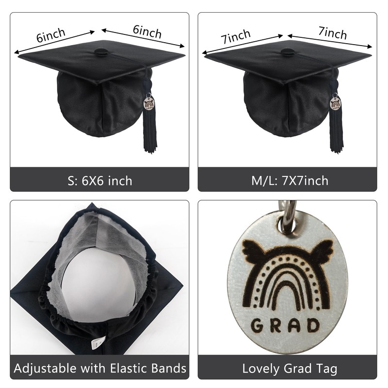 GraduatePro Infant Toddler Graduation Cap and Gown Set for Baby