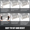 Large Heavy Duty Combination Padlock, [Wraped Beam Cut Resistance] Diyife