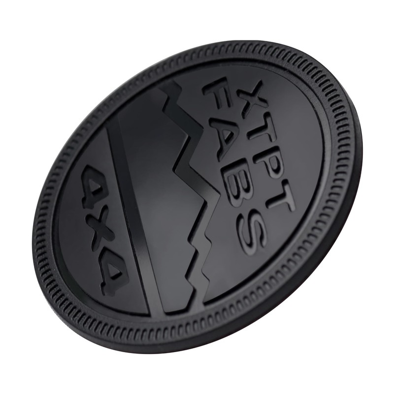 XTPTFABS 68483961AB Front Fender Badge Rated Emblem Compatible with 2019-2024