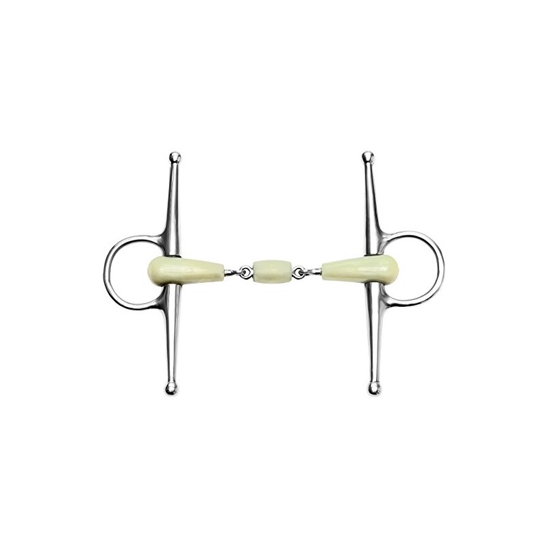 Feeling Unisex's 605685 Flexi Double Jointed Full Cheek Bit, Multi-Coloured,