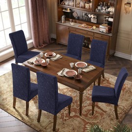 YUEANG Waterproof Dining Chair Covers, Chair Covers for Dining Room Stretch Parsons Chair Slipcover, for Dining Room Kitchen Chair Protector Cover, Removable, Washable