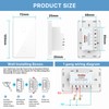 AEOLISS 2.4GHz WiFi Smart Touch Wall Single Fire Smart Light