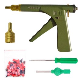 YONGDING Tubeless Tire Gun, Tire Puncture Repair Kit, Car, Puncture Repair Tool, For Automobiles, Motorcycles, Trucks, Quick Patches, Tire Puncture Nails, Tire Repair Rubber Nails, Emergencies, Heat