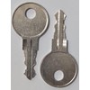 2 Keys Cut to Key Code TM716 for all locks