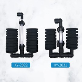 AIMALL Air Sponge Filter Biological Aquarium Water Fish Tank Foam Small Medium Larg Bio, Easy Installation