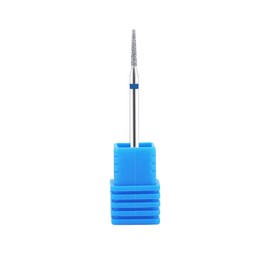 NMKL38 Needle Shaped Cuticle Cleaner Carbide Nail Drill File Bit for Electric Drill Machine Manicure Pedicure (1.6)