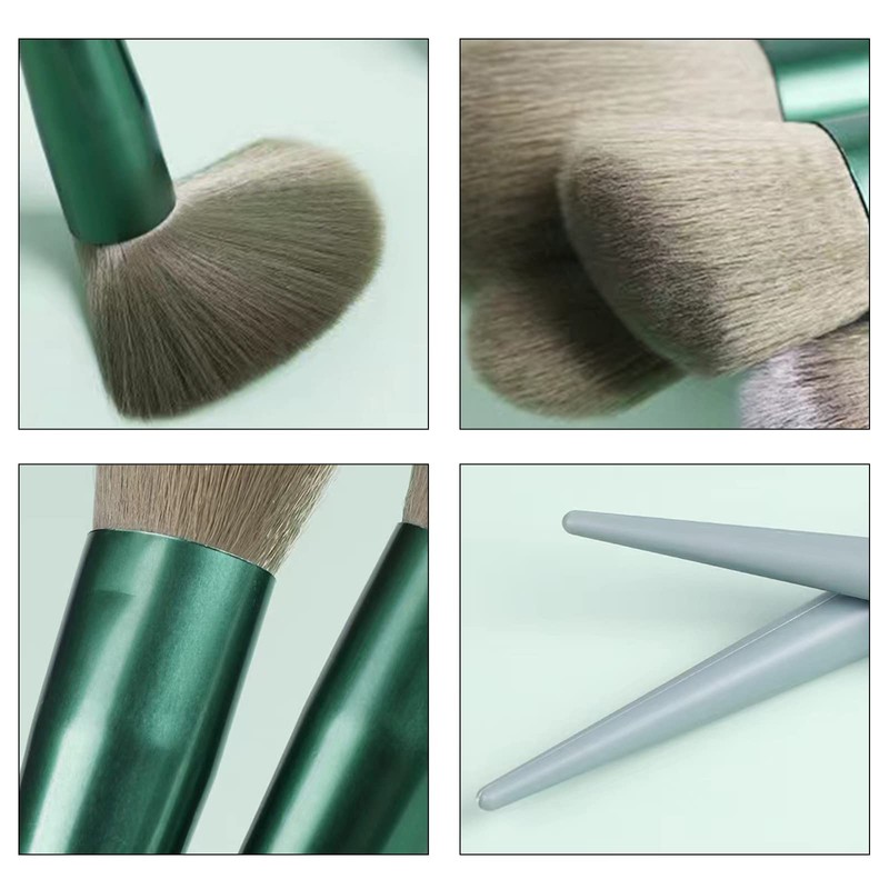 Eowppue Makeup Brush Set, 13 Pieces, Make-Up Brush Set, Premium
