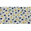 Robert Kaufman Nuts & Bolts Floral And Polka Dot Fabric