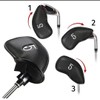 Leather Golf Headcovers Irons Set 12 Pcs Club Iron Head