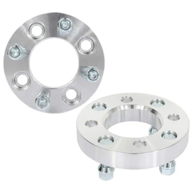 OCPTY 4x110 to 4x115 Wheel Spacers Adapters 1 inch Real Forged Spacers with 12x1.5 ThreadSize 74mm Hub Bore fits 2002-2004 for Quest 500 2PCS