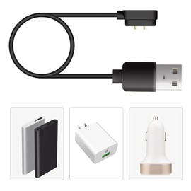 Sunorshop Replacement Charging Cable Cord Accessory Charger Cable T54 Smart Watch.