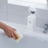 MUJI 38304623 Urethane Foam Three-Layer Bath Sponge, White, Width 2.8