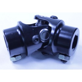 espeedpro21 NEW Black Powder Coated Universal Steel Steering Shaft U-Joint 3/4" DD x 3/4" DD