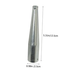 BCOATH 2pcs Hoe Connector Replacement Rake Handle for Gardening Tools Heavy Duty