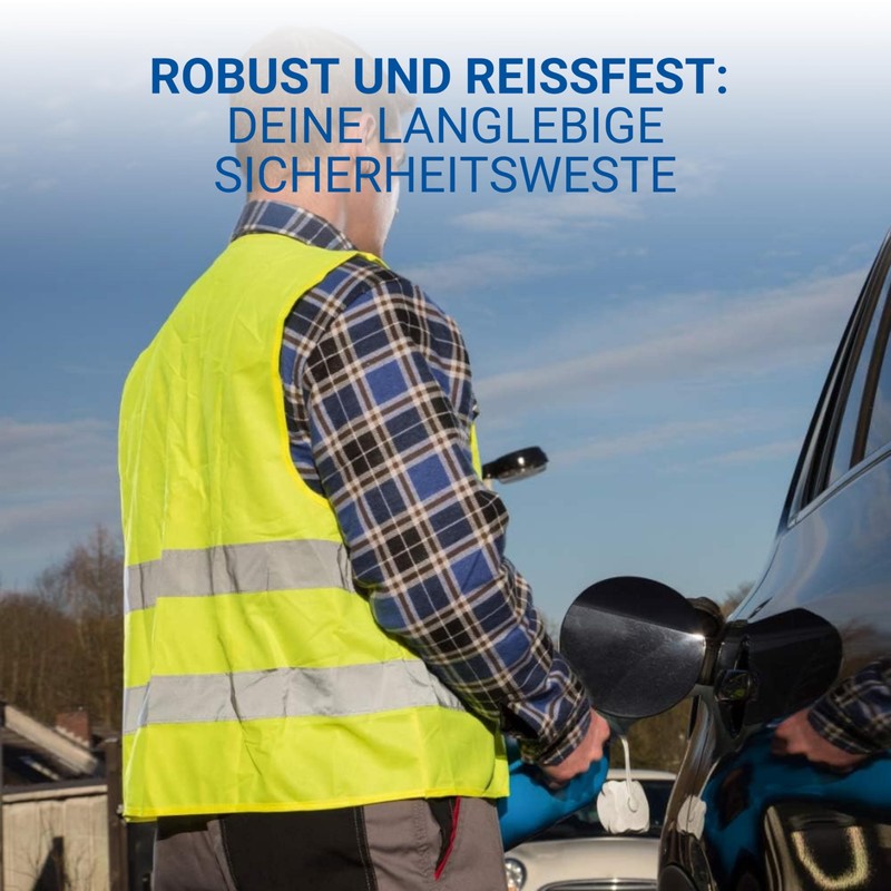 Set of 2 High Visibility Vest in Case According to