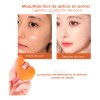 Soku Base Para Esponja Maquillaje Puff Cosmetico Humedo Seco
