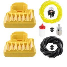 Moleyaso 455 Air Filter Tune Up Kit for Husqvarna 599333701 455/460 Chainsaw Maintenance Kit, Easy-to-Install Chainsaw Parts Tune Up Kit Includes W Air Filter, Fuel Filter and Spark Plug(2 pack)
