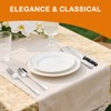 49 Piece Silverware Set with Organizer - Utensil Sets Stainless