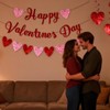 9 Pcs Valentines Decorations Bunting, Happy Galentines Day Garland, Glitter