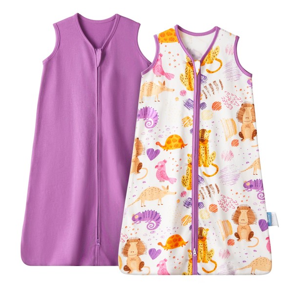 TILLYOU Sleep Sack 0-6 Months - 2 Pack Baby sleep