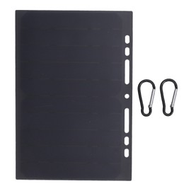 10W Solar Panel High Efficiency Monocrystalline High Temperature Resistant Waterproof Portable Solar Panel for Outdoor Travel