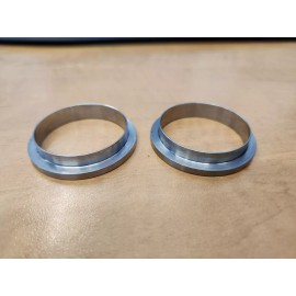 Harley Sportster & K model lower Boot retainers' RARE bird 46008-54 a set of two