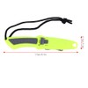 KEEP DIVING Stainless Steel Professional Scuba Fixed Blade Knife Yellow