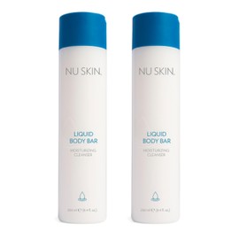 Nu Skin Liquid Body Bar | Moisturizing Cleanser for Soft, Refreshed Skin | Gentle Body Wash with Light, Invigorating Fragrance | 8.4 oz | 2 Pack
