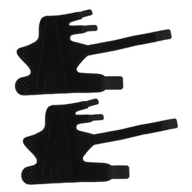 FOMIYES 2pcs Finger Support Brace for Tendonitis Stenosing Night or Day Wear