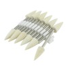 Luo ke 10mm Wool Felt Polishing Bits - 1/8'' Shank