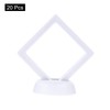 sourcing map 20 Pcs 3D Floating Display Case, 2.76 x