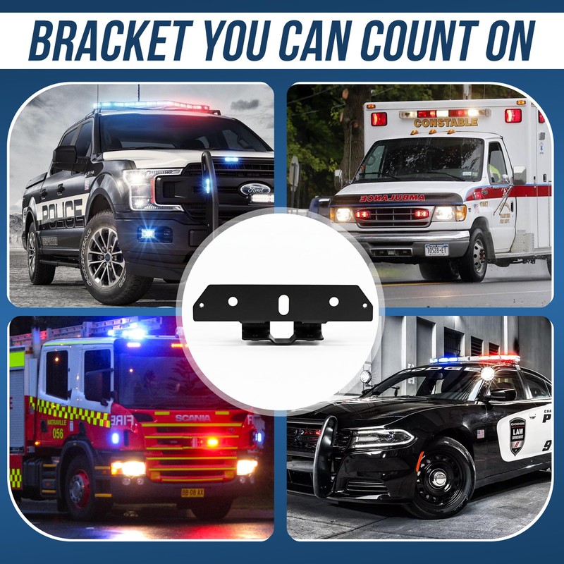 UBL Feniex Fusion Hood Mount Bracket - Secure Hood Mount