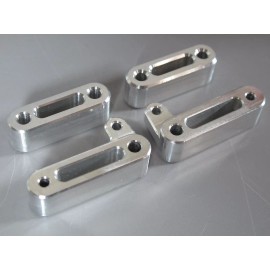 Tamiya Aluminum Front Lower Upper Control Arm Link Tamiya 1/10 Monster Beetle Blackfoot