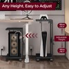 ZIIWIND PC Stand, Height Adjustable Computer Tower Stand, 19.7"-31.5" H,
