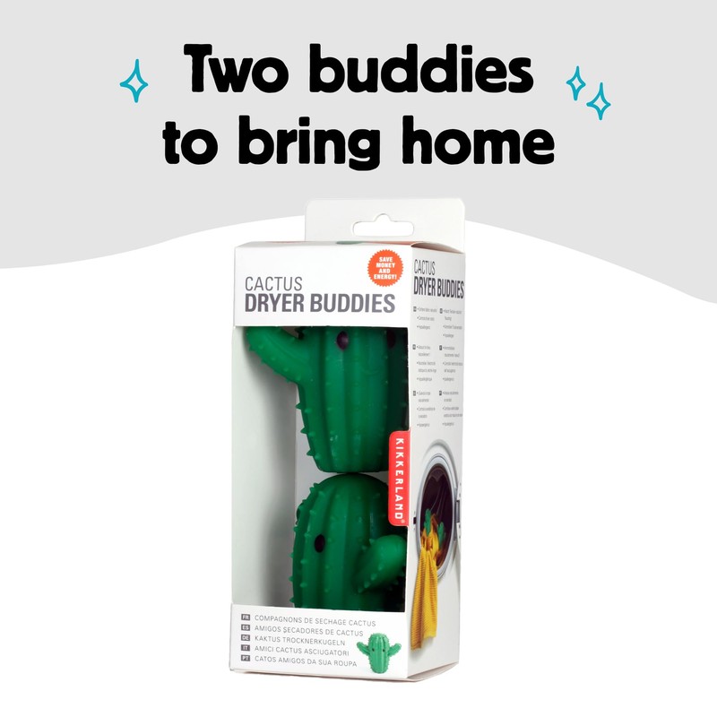 Kikkerland Set of Two Reusable Dyer Buddies for Laundry –
