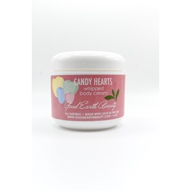 Good Earth Beauty Body Cream - Candy Hearts- Natural - 4 Ounces