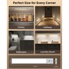 EZVALO 134 LED Under Cabinet Lights, 4000mAh Rechargeable Motion Sensor
