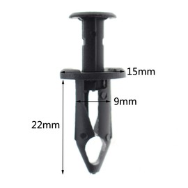 MOTOALL 100 x ATV Fender Clips Push Retainer Fasteners Fit Honda 90653-HC4-900 7661855