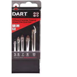 DART SDSDPA1 SDS Shank Premium Hole Saw Arbor, 0 V, Black