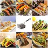 Taco Fryer Basket, 4 Shell Deep Fryer Taco Holder V-Shaped