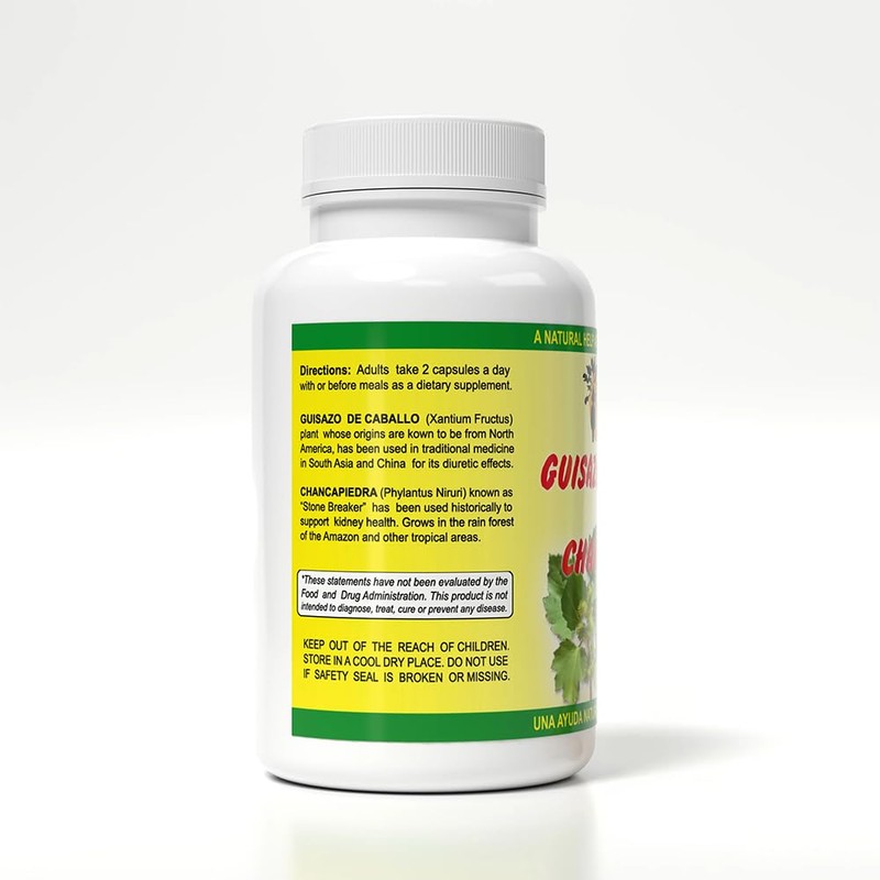 Sunshine Naturals Guisazo & Chancapiedra Herbal Blend, Natural Dietary Supplement