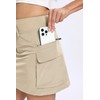 Timuspo Tennis Skirt with Shorts High Waist Pencil Skirt Solid