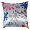 Cortesi Home Decorative Square Accent Pillow, Fun Splat