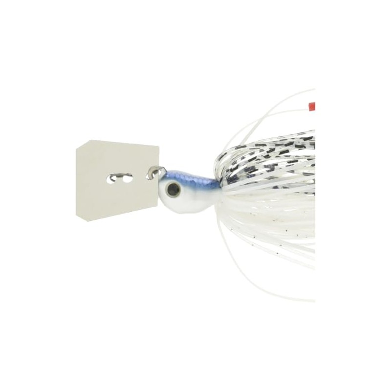 EVERGREEN Chatterbait Jack Hammer 1/2oz Super White #04 Lure